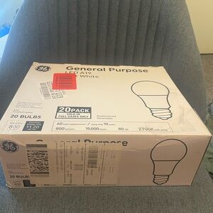 General Purpose LED A19 Bulbs - White